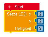 Calliope mini-LED-Block