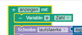 Calliope mini-Lärmazeiger