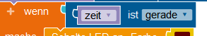 Calliope mini-Zeitgeber