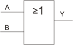 Calliope mini-logische Schaltung