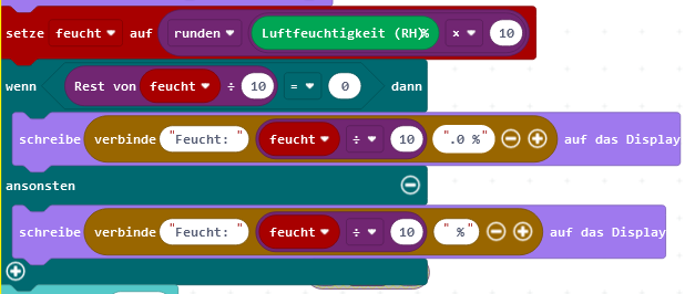 Anschlss des Displays