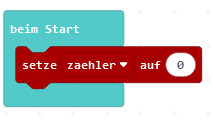 Calliope mini-Zähler