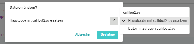 Calliope mini Calli:bot