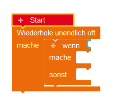 Calliope mini-unend. Schleife