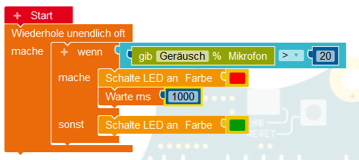 Calliope mini-Lärsensor