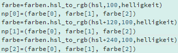 Python_farben