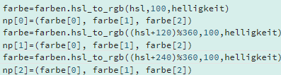Python_farben